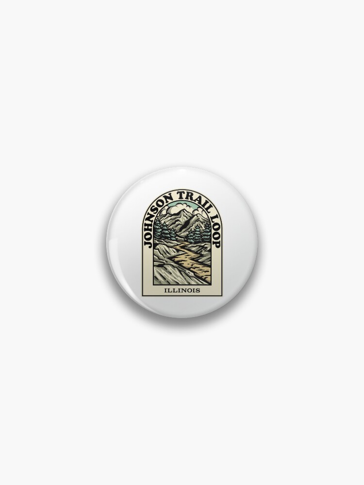 Thumbnail 1 von 3, Button, Johnson Trail Loop Illinois hiking backpacking trail designt und verkauft von HalpinDesign.