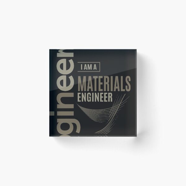 Item preview, Materials Engineer designed and sold by cidolopez.