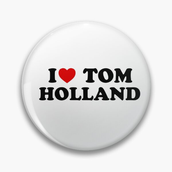 Item preview, Me encanta el texto negro de Tom Holland designed and sold by hintqdden.
