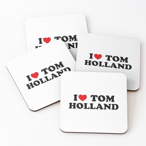 Item preview, I love Tom Holland Black Text designed and sold by hintqdden.
