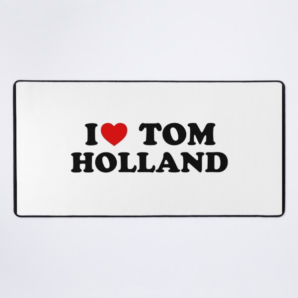 Item preview, I love Tom Holland Black Text designed and sold by hintqdden.