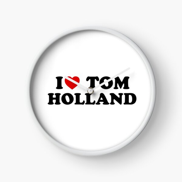 Item preview, I love Tom Holland Black Text designed and sold by hintqdden.