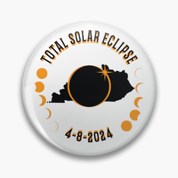 Artikelvorschau, Kentucky Total Solar Eclipse Path 2024 Eclipse Souvenir entworfen und verkauft von The Junto Shop.