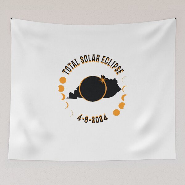 Item preview, Kentucky Total Solar Eclipse Path 2024 Eclipse Souvenir  designed and sold by The Junto Shop.
