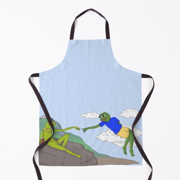 Item preview, Pepe and Kermit - 2 Gods meet. designed and sold by Zeroplus.