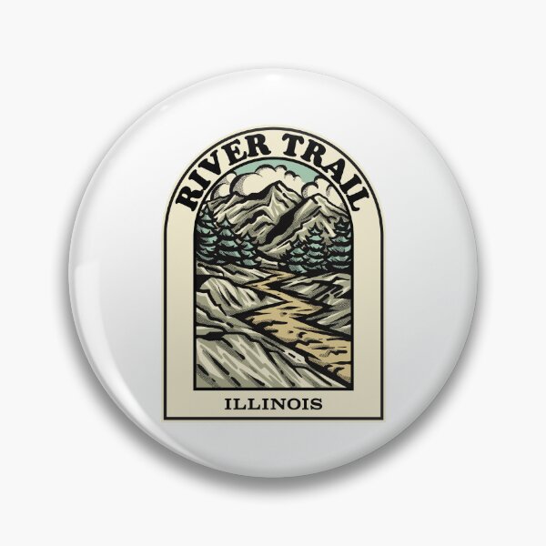 Artikelvorschau, River Trail Illinois hiking backpacking trail entworfen und verkauft von HalpinDesign.