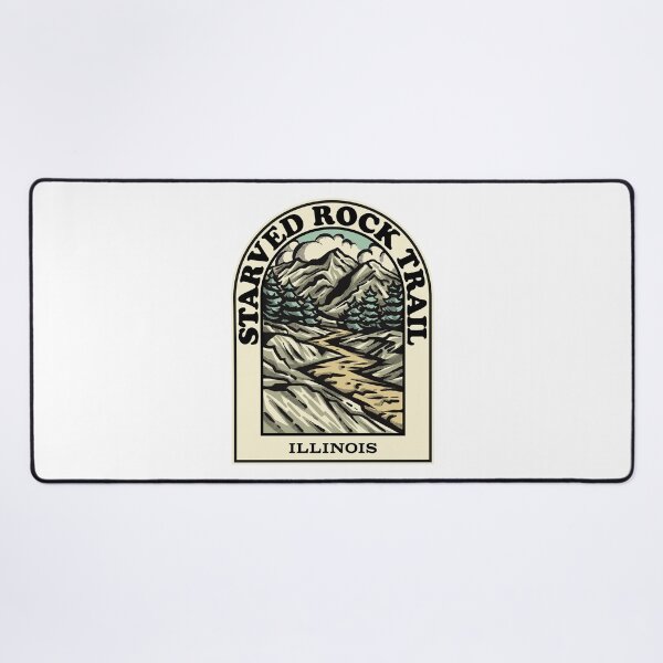 Item preview, Starved Rock Trail Illinois hiking backpacking trail designed and sold by HalpinDesign.