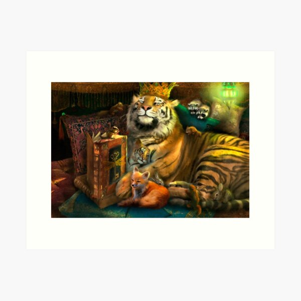 The Storyteller Art Print