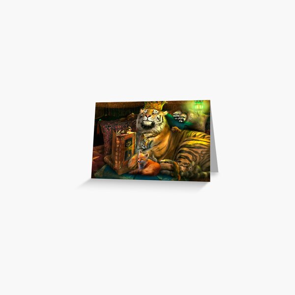 The Storyteller Greeting Card
