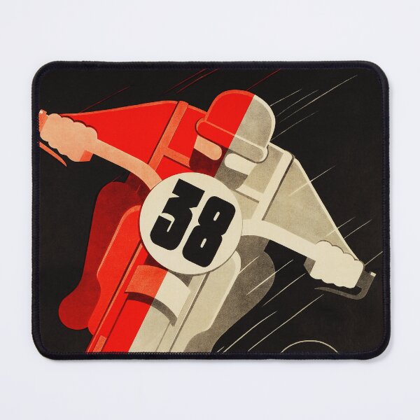 Item preview, Grand Prix De Suisse Circuit Des Nations GENEVE SWITZERLAND 1938 Vintage Motorcycle Racing Poster designed and sold by retroposters.