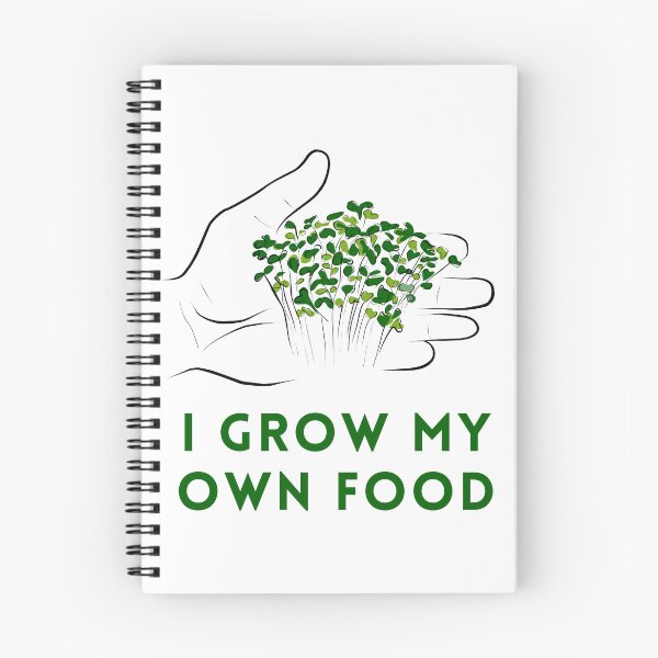 Item preview, I GROW MY OWN FOOD designed and sold by LittleLeafMicro.