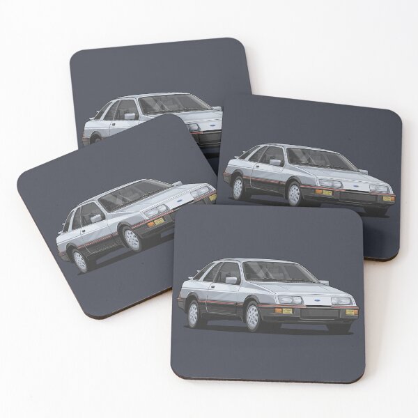 Item preview, Ford Sierra XR-4i concept silver designed and sold by SketchNinja.
