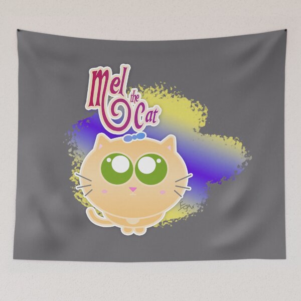 Item preview, Mel the Cat Intersex Pride designed and sold by elisagavi.