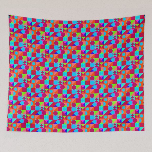 Item preview, Neo-Geo geometric shapes patterns graphic design designed and sold by Design Repo.