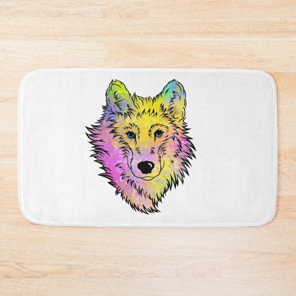 Item preview, Wolf colorful designed and sold by Ascooepics.