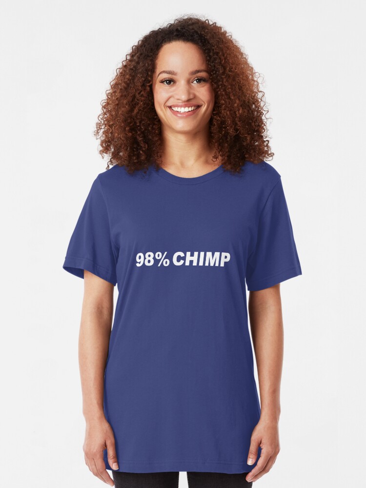 Alternate view of 98% Chimp Slim Fit T-Shirt