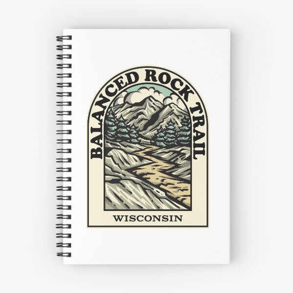 Item preview, Balanced Rock Trail Wisconsin hiking backpacking trail designed and sold by HalpinDesign.