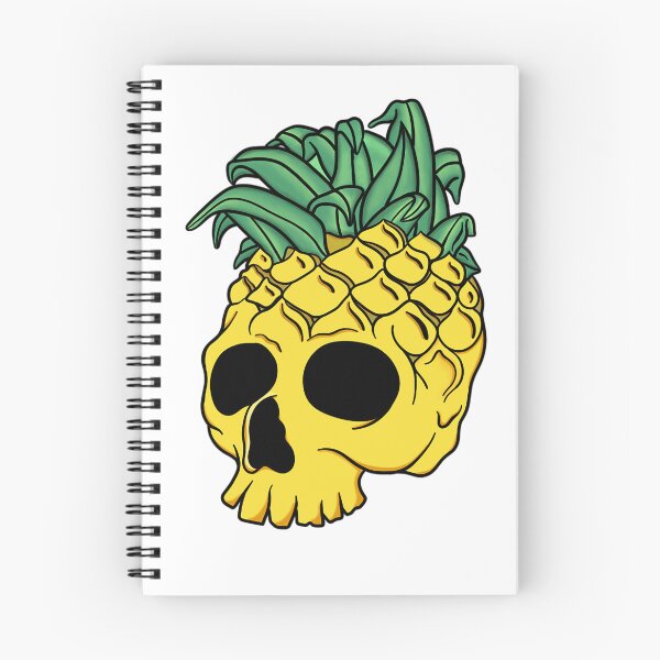 Item preview, Summer Fruit Pineapple Skull designed and sold by SmackCreations.