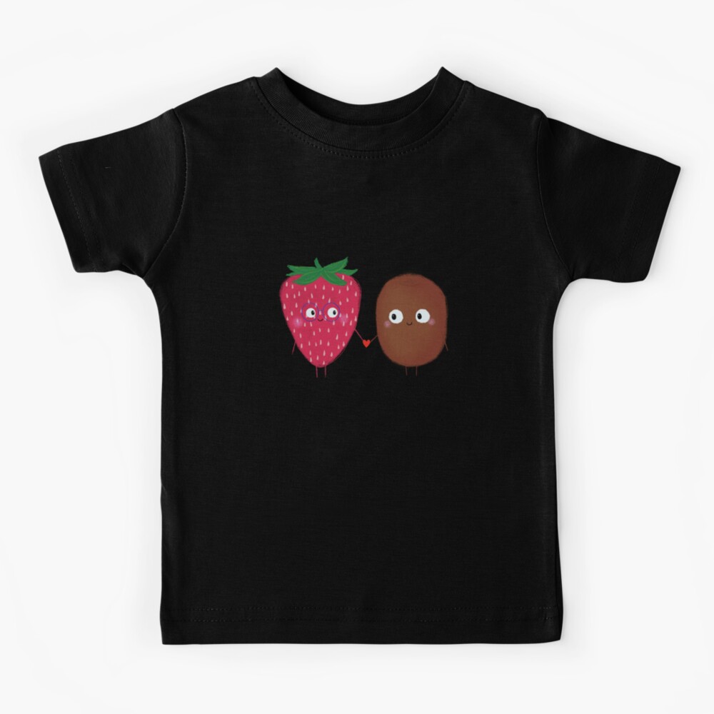 Asymmetrical Block Print Kids T Shirt by Laura Kozdra