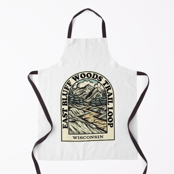 Item preview, East Bluff Woods Trail Loop Wisconsin hiking backpacking trail designed and sold by HalpinDesign.
