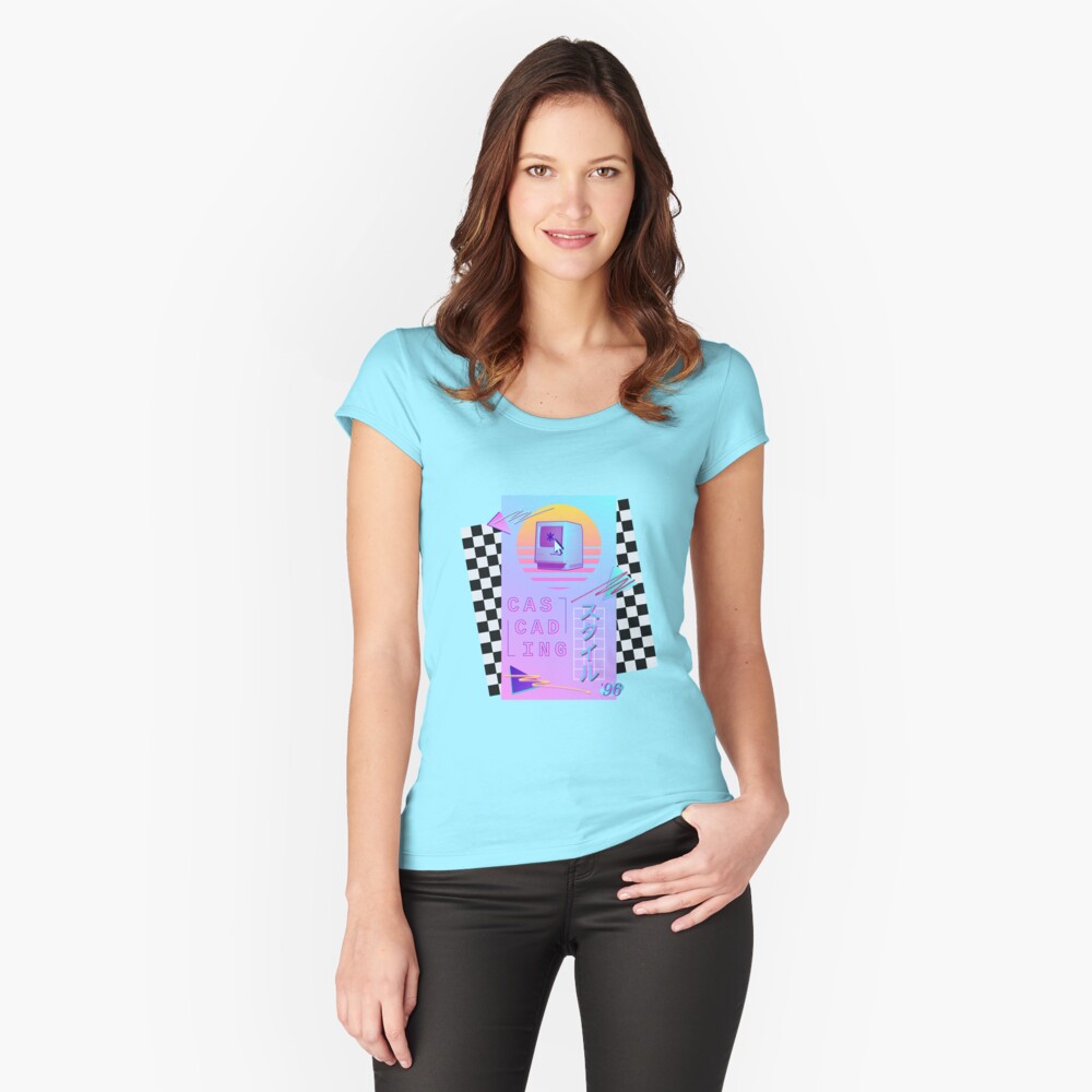 Item preview, Fitted Scoop T-Shirt designed and sold by ckirknielsen.
