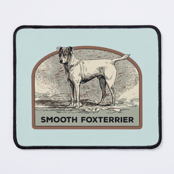 Item preview, Dog Smooth Fox Terrier illustration designed and sold by Lemomo-zoo.