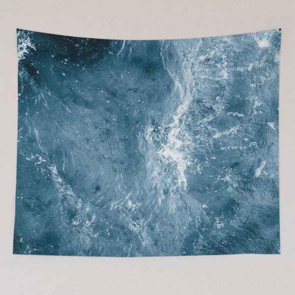 Item preview, Tranquil Blue Wavescape designed and sold by pocketgraphic.