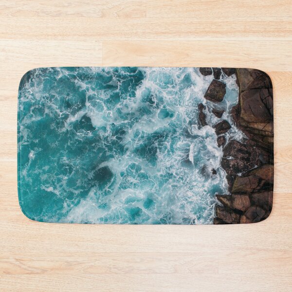 Item preview, Serenity in Blue Ocean Waves designed and sold by pocketgraphic.