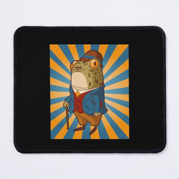 Item preview, Cottagecore Aesthetic Frog Playing Banjo on Mushroom Cute designed and sold by BOUBOULE2022.