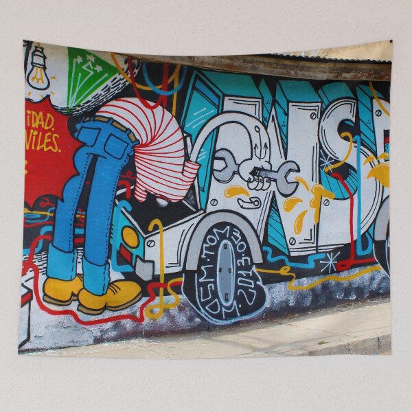 Item preview, Street Art Valparaiso Chile 12 designed and sold by Kurt  Van Wagner.