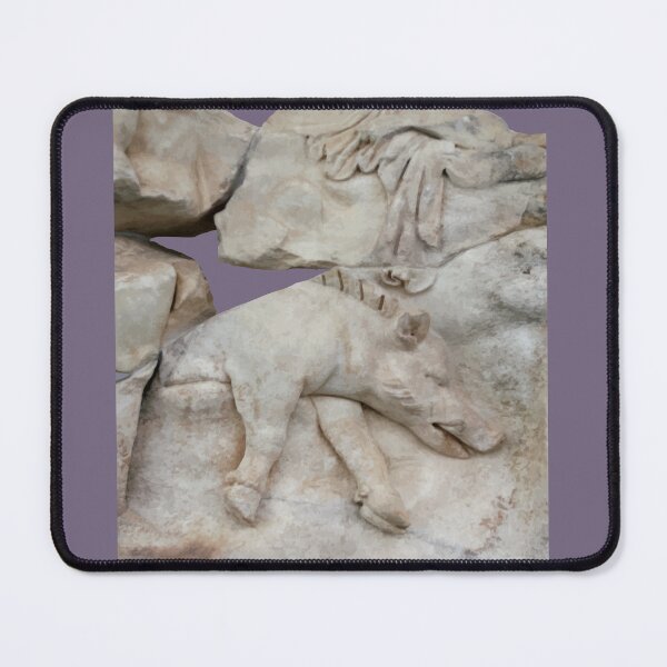 Item preview, Calydonian Boar Greek Mythological Relief Cut Out designed and sold by taiche.