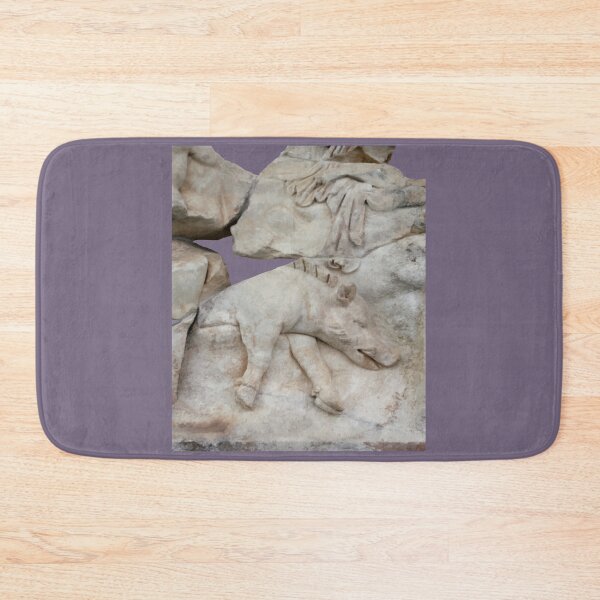Item preview, Calydonian Boar Greek Mythological Relief Cut Out designed and sold by taiche.