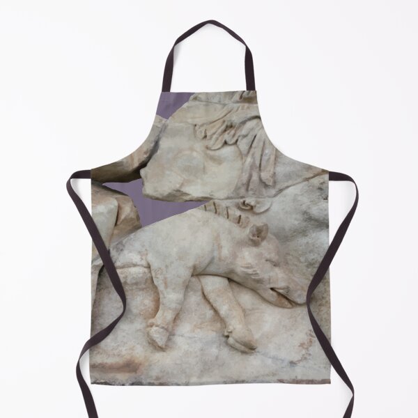 Item preview, Calydonian Boar Greek Mythological Relief Cut Out designed and sold by taiche.