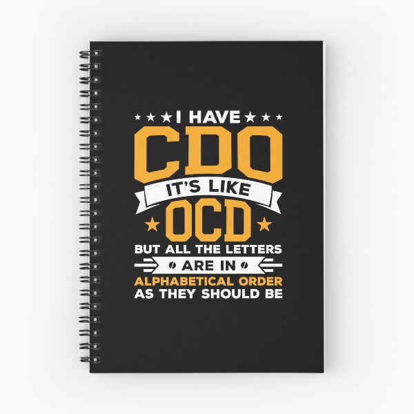 Item preview, I Have CDO It's Like OCD Shirt, Obsessive Compulsive Disorder Shirt, Funny OCD Shirt, Ocd Awareness Shirt, Mental Health Awareness Shirt designed and sold by aymob.