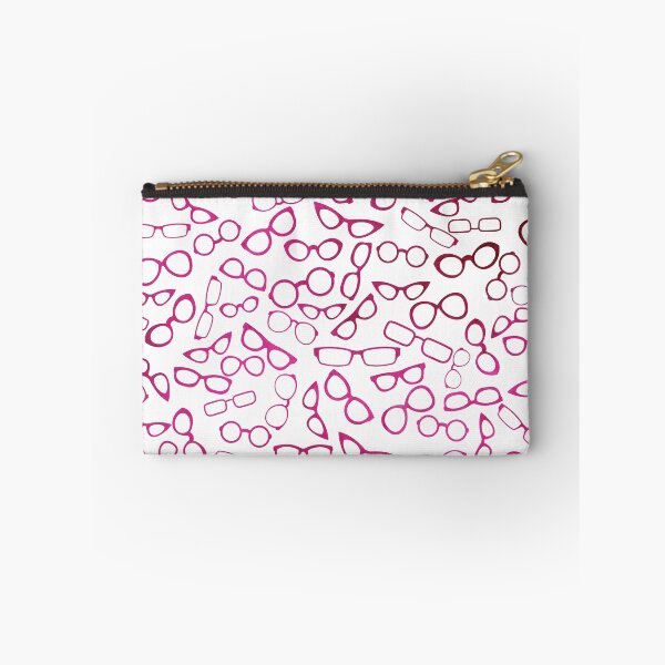 Item preview, Pink Eyeglasses Pattern designed and sold by Primroaddesigns.