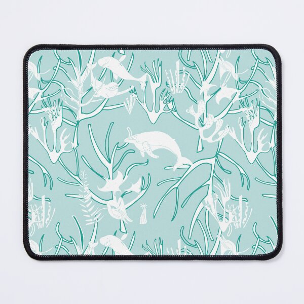 Item preview, Nautical Toile de Jouy Aqua designed and sold by susycosta.