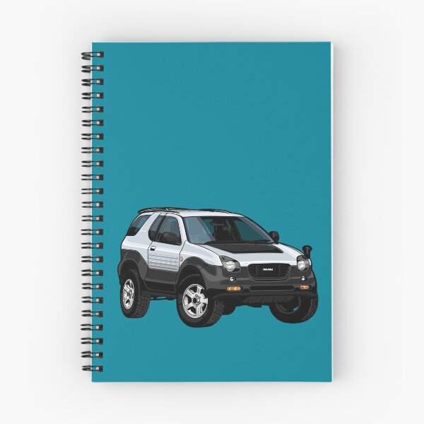 Item preview, Artwork 2000 ISUZU VehiCROSS 4x4 Offroad silver / white / black designed and sold by SketchNinja.
