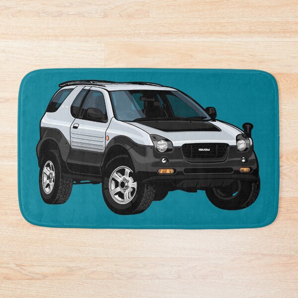 Item preview, Artwork 2000 ISUZU VehiCROSS 4x4 Offroad silver / white / black designed and sold by SketchNinja.