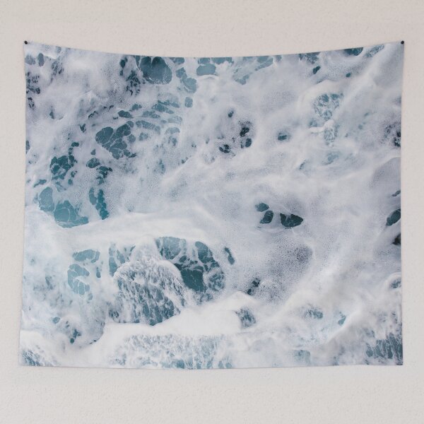 Item preview, Soothing Blue Ocean Waves designed and sold by pocketgraphic.