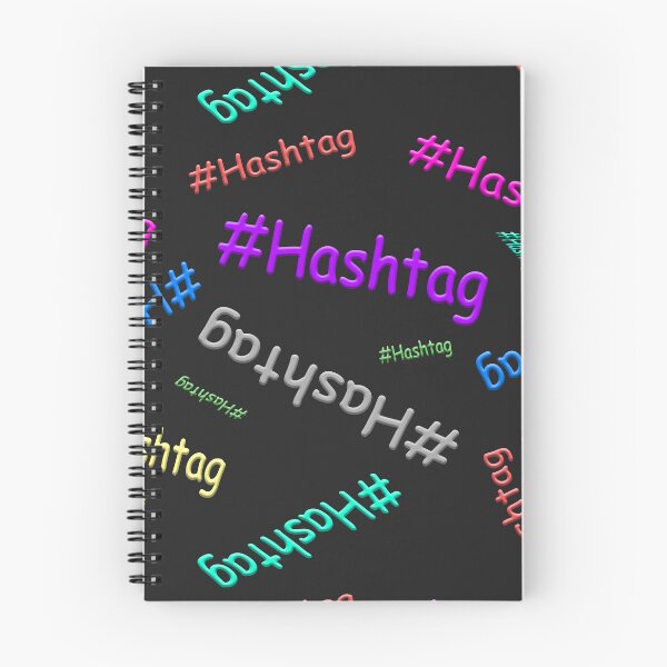 Item preview, Obnoxious colorful comic sans hashtag pattern designed and sold by randomsorcery.