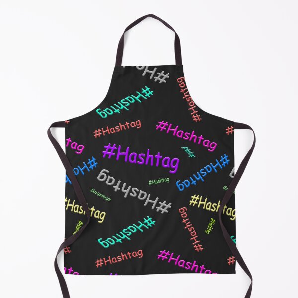 Item preview, Obnoxious colorful comic sans hashtag pattern designed and sold by randomsorcery.