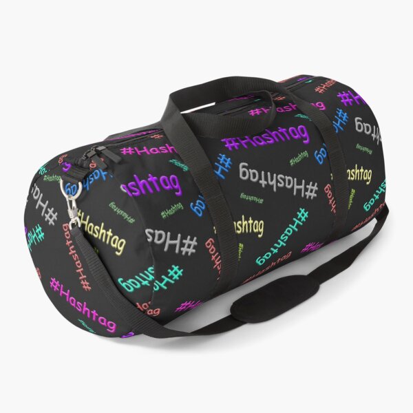 Item preview, Obnoxious colorful comic sans hashtag pattern designed and sold by randomsorcery.
