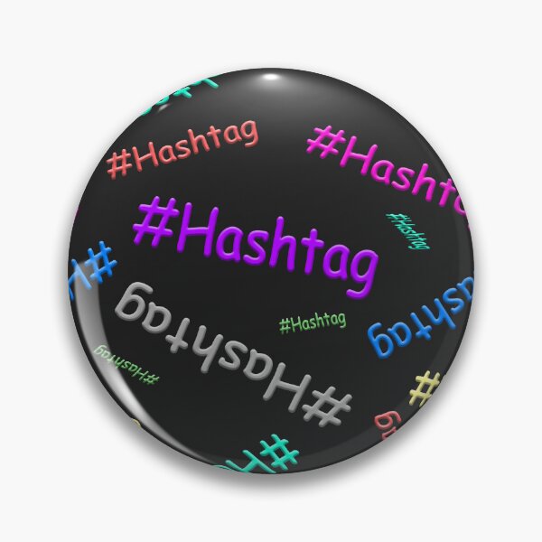 Artikelvorschau, Aufdringliches, farbenfrohes Comic-Sans-Hashtag-Muster entworfen und verkauft von randomsorcery.