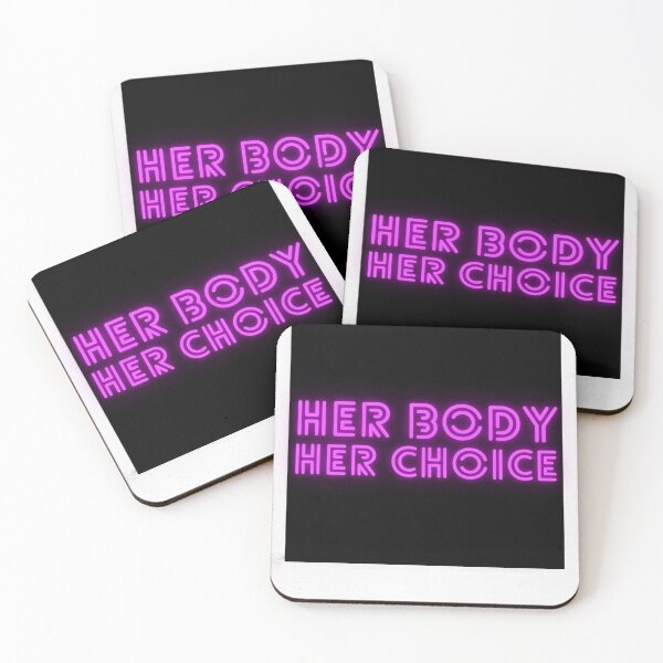 Item preview, Her body, her choice. designed and sold by UN-labelledGirl.