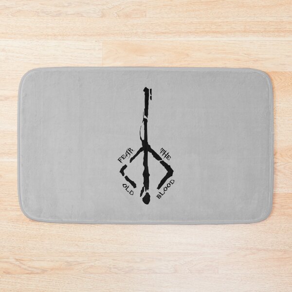 Item preview, Bloodborne Fear The Old Blood Black Logo designed and sold by UpNorthArts.