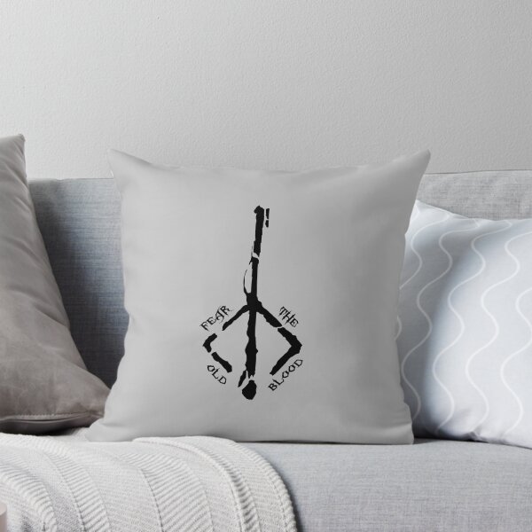 Item preview, Bloodborne Fear The Old Blood Black Logo designed and sold by UpNorthArts.