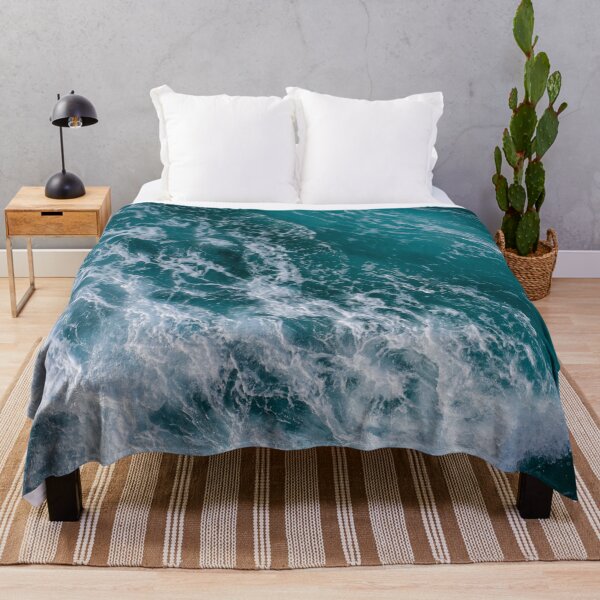 Item preview, Energetic Blue Swells designed and sold by pocketgraphic.