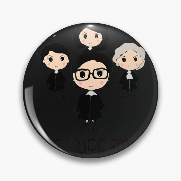 Item preview, THE SUPREMES Supreme Court Justices RBG cute T-Sh designed and sold by posenvzme.