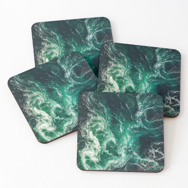 Item preview, Dreamy Turquoise Ocean Waves designed and sold by pocketgraphic.