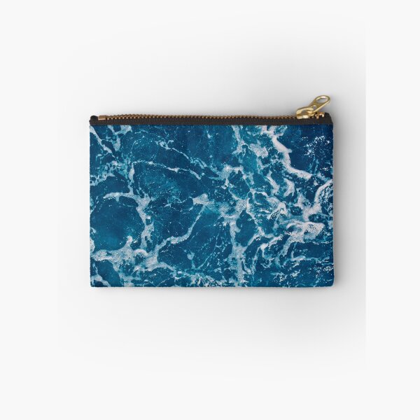 Item preview, Captivating Blue Ocean Wave Wall Art Print designed and sold by pocketgraphic.